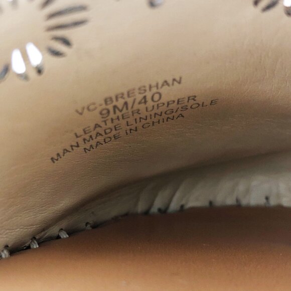 VINCE CAMUTO Breshan Suede Espadrille Closed Toe Platform Sandal 9 - Picture 12 of 12